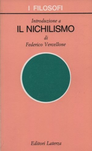 Introduzione a IL NICHILISMO di Federico Vercellone