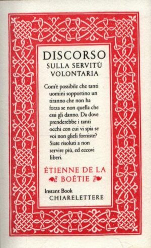 DISCORSO SULLA SERVITÙ VOLONTARIA