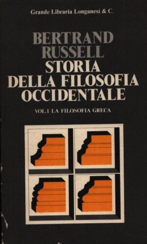 STORIA DELLA FILOSOFIA OCCIDENTALE . LA FILOSOFIA GRECA . VOLUME I . N. 8