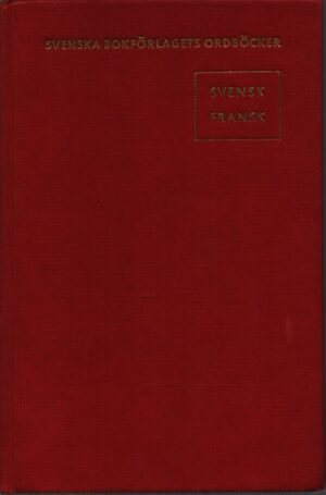 SVENSK-FRANSK . ORDBOK