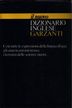 IL NUOVO DIZIONARIO INGLESE GARZANTI