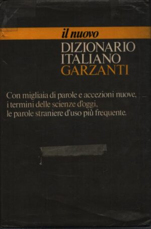 IL NUOVO DIZIONARIO ITALIANO GARZANTI