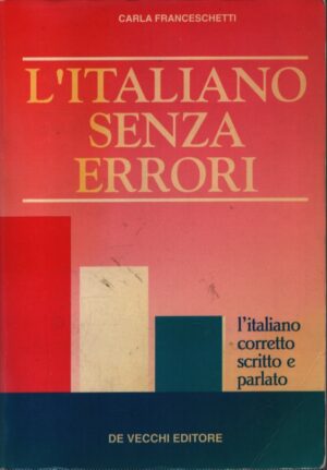 L'ITALIANO SENZA ERRORI