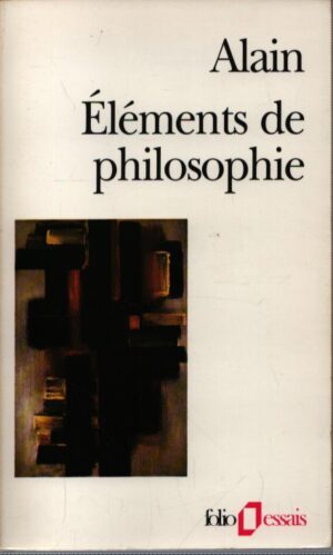 ÉLÉMENTS DE PHILOSOPHIE