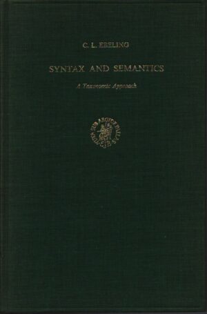 SYNTAX AND SEMANTICS . A TAXONOMIC APPROACH