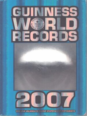 GUINNESS WORLD RECORDS 2007 . CON UNA VALANGA DI NUOVE STUPEFACENTI FOTOGRAFIE