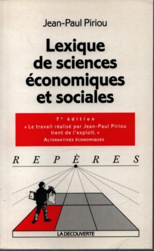 LEXIQUE DE SCIENCES ÉCONOMIQUES ET SOCIALES