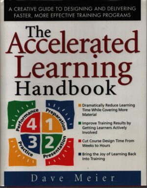 THE ACCELERATED LEARNING HANDBOOK . A CREATIVE GUIDE TO DESIGNING AND DELIVERING FASTER, MORE EFFECTIVE TRAINING PROGRAMS